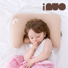 [Kinder palm] Ainuo Wit Organic Kids Pillow_Removable Cervical Support, Orgnic Cotton 100%, 3D Air mash 100% (Overseas sales only)_Made in Korea